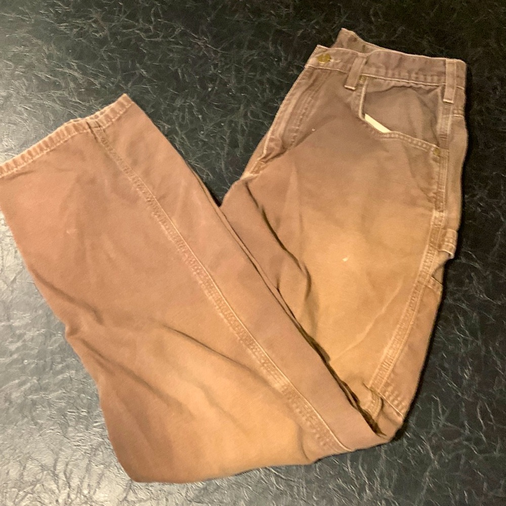 Carhartt Loose Brown Skateboard jeans